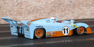 Avant Slot 51202 Mirage GR8 - #11 Gulf. Gulf Research Racing Co. Winner, Le Mans 24 Hours 1975. Derek Bell / Jacky Ickx - 02