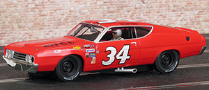 Carrera 20027521 Ford Torino Talladega - #34 Wendell Scott, NASCAR 1970-1971