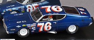 Carrera 20027616 Ford Torino Talladega - #76 Ben Arnold. DNF, 1970 World 600, NASCAR Grand National, Charlotte Motor Speedway