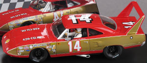 Carrera 20027640 Plymouth Road Runner Superbird - #14 Richard Brickhouse, NASCAR 1970