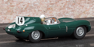 Carrera 25461 Jaguar D-Type - #14. Jaguar Cars Ltd: 2nd place, Le Mans 24 Hours 1954. Duncan Hamilton / Tony Rolt - 02