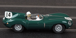 Carrera 25461 Jaguar D-Type - #14. Jaguar Cars Ltd: 2nd place, Le Mans 24 Hours 1954. Duncan Hamilton / Tony Rolt - 05