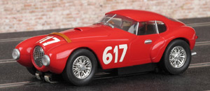 Carrera 25711 Ferrari 166/212 MM Uovo - #617. DNF, Mille Miglia 1952. Guido Mancini / Adriano Ercolani