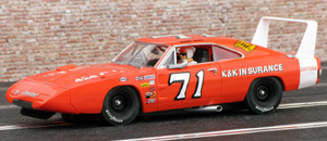 Carrera 25717 Dodge Charger Daytona - #71, K&K Insurance. 1970 Grand National Division Champion, Bobby Isaac