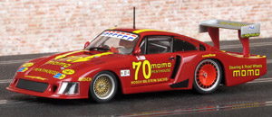Carrera 27180 Porsche 935/78 - #70 Momo/Penthouse. 200 Meilen von Nürnberg 1981. 2nd place, DRM / 5th place, Norisring Trophy. Gianpiero Moretti