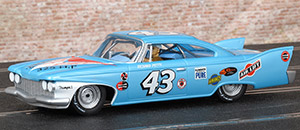 Carrera 27329 - 1960 Plymouth Fury. #43 Richard Petty, NASCAR 1960
