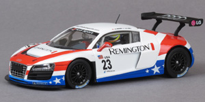 Carrera 27365 Audi R8 LMS - #23 Remington. FIA GT3 European Championship 2010. United Autosports: Zak Brown / Matt Bell - 01