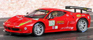 Carrera 27383 Ferrari 458 Italia GT2 - #062 Risi Competizione. 36th (DNF) Sebring 12 Hours 2011. Jamie Melo / Toni Vilander / Mika Salo (DNS)