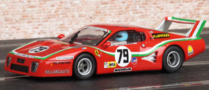 Carrera 30577 Ferrari 512 BB LM. No.79 Scudéria Supercar Bellancauto. DNF, Le Mans 24 Hours 1980. Spartaco Dini / Fabrizio Violati / Maurizio Micangeli