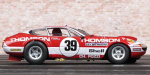 Fly 96047 Team-09 #39 - Ferrari 365 GTB/4 "Daytona" - #39 Thomson. 6th place, Le Mans 24 Hours 1973. Claude Ballot-Léna / Vic Elford - 05