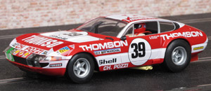 Fly 96047 Team-09 #39 - Ferrari 365 GTB/4 "Daytona" - #39 Thomson. 6th place, Le Mans 24 Hours 1973. Claude Ballot-Léna / Vic Elford