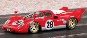 Fly C21 Ferrari 512 S Berlinetta. #28. 3rd place, Daytona 24 hours 1970. Mario Andretti / Arturo Merzario / Jacky Ickx