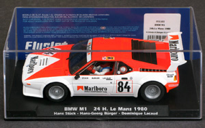 Flyslot 051102 BMW M1 - #84 Marlboro. 15th place, Le Mans 24 hours 1980. Hans-Joachim Stuck / Hans-Georg Bürger / Dominique Lacaud - 12