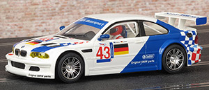Ninco 50271 BMW M3 GTR - #43 BMW Motorsport Team Schnitzer, European Le Mans Series 2001. Fredrik Ekblom / Dirk Müller