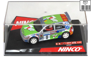 Ninco 50274 VW Golf - #8 7up. 4th place, Rally de Canarias 2002. José Maria Ponce / Carlos Larrodé - 12