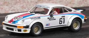 Ninco 50332 Porsche 934 - #61 Brumos Porsche/MITCOM. 10th place, Daytona 24 Hours 1977. Peter Gregg / Jim Busby