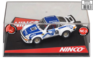 Ninco 50334 Porsche 934 - #58 Burton/Webo. 7th place, Le Mans 24 Hours 1977. Porsche Kremer Racing; Bob Wollek / "Steve" / Philippe Gurdjian - 12