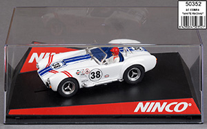 Ninco 50352 AC Cobra - No.38 "White Racing". White with blue and red stripes - 06