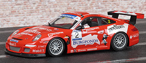 Ninco 50468 Porsche 997 GT3 - #2 Burgfonds. Lechner Racing School Team: Porsche Supercup 2006. Patrick Huisman