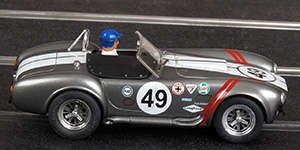 Ninco 50503 AC Cobra - No.49 Thames Ditton. Grey with white and red stripes - 03