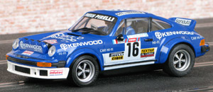 Ninco 50573 Porsche 911 SC - #16 Kenwood / Sonauto. 3rd, Tour de Corse 1982. Bernard Béguin / Jean-Jaques Lenne