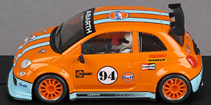 NSR 0085 Fiat Abarth 500 - #94 Gulf special orange/blue edition