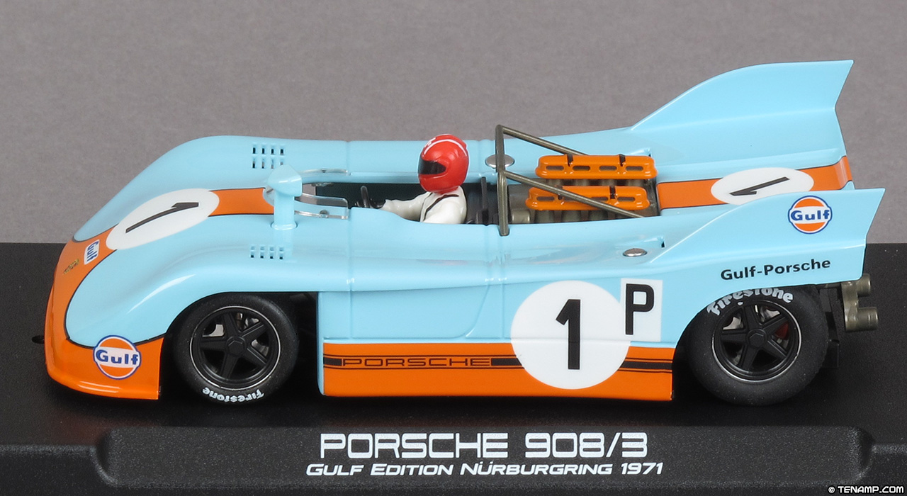 NSR 0205 Porsche 908/3 - No.1 Gulf. J. W. Automotive. 2nd place, Nürburgring 1000 Kilometres 1973. Pedro Rodriguez / Jo Siffert