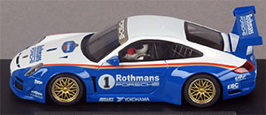 NSR 0310 Porsche 997 GT3 RSR - No.1 Rothmans. NSR fantasy livery based on a 2005 homage to Rothmans Porsche applied to a 911/997 by Reflex Auto Design