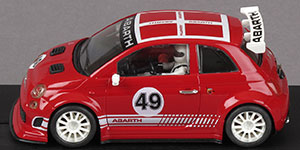 NSR 1042 Fiat Abarth 500 - #49 red presentation 2008