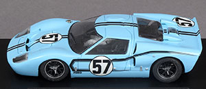 NSR 10xx Ford GT40 mk2 - No.57. DNF, Le Mans 24 Hours 1967. Shelby American Inc: Ronnie Bucknum / Paul Hawkins. Car not released but appears in NSR's 2011 Catalogue No.1