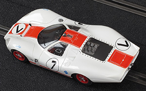 NSR 1126 Ford P68 - #7 White & Red Alan Mann Limited Edition. NSR fantasy livery. - 08