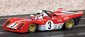 Policar CAR01A Ferrari 312 PB - #3. DNF, Monza 1000 Kilometres 1972. Spa Ferrari SEFAC: Brian Redman / Arturo Merzario