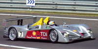 Audi R10 - #7. 3rd place, Le Mans 24hrs 2006. Rinaldo Capello, Tom Kristensen, Allan McNish