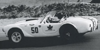 AC (Shelby) Cobra - #50 Comstock Racing Team, Ken Miles. 7th overall, 2nd in GT class, 1963 Pepsi-Cola Canadian Grand Prix, Mosport Park (Canadian Sports Car Championship) - 10