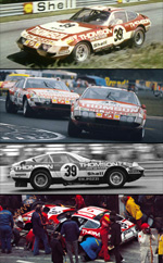 Ferrari 365 GTB/4 "Daytona" - #39 Thomson. 6th place, Le Mans 24 Hours 1973. Claude Ballot-Léna / Vic Elford