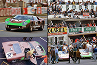 Ford GT40 Mk II - #4 Holman & Moody. DNF, Le Mans 24 Hours 1966. Mark Donohue / Paul Hawkins