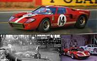 Ford GT40 - #14 Scuderia Filipinetti. DNF, Le Mans 24 Hours 1966. Peter Sutcliffe / Dieter Spoerry