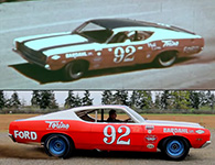 Ford Torino Talladega - #92 Bobby Unser. Winner, Super Stock Car, Pikes Peak 1969