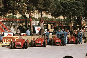 Lancia D50 - No26, Alberto Ascari, Monaco Grand Prix 1955, practice livery