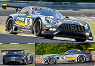 Mercedes-AMG GT3 - #16 Mercedes-AMG Test Team. VLN Endurance Racing Championship Nürburgring 2015