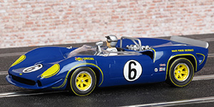 Monogram 85-4833 Lola T70 Mkll - No.6 Sunoco Special. Roger Penske Racing Enterprises: Can-Am 1966. Mark Donohue - 01