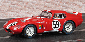 Monogram 85-4834 Shelby Cobra Daytona Coupe - #59 Scuderia Filipinetti. DNF, Le Mans 24 Hours 1965. Peter Sutcliffe / Peter Harper - 01