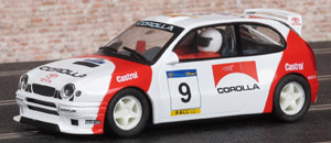 Scalextric C2178 Toyota Corolla WRC. #9. Freddy Loix / Sven Smeets 1998
