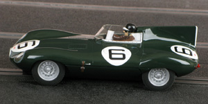 Scalextric C3034W Jaguar D-type - #6. Winner, Le Mans 24hrs 1955 - 06