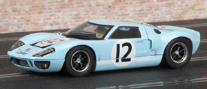 Scalextric Scalextric C3533 Ford GT40 - #12 F.R.English Ltd / Comstock Racing Team. DNF, Le Mans 24 Hours 1966. Jochen Rindt / Innes Ireland