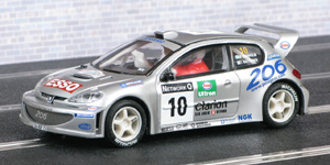 SCX 60640 Peugeot 206 WRC - #10. 2nd place, Network Q Rally of Great Britain 2000. Marcus Grönholm / Timo Rautiainen - 01
