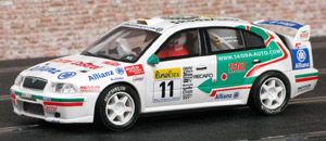 SCX 60660 Skoda Octavia WRC - #11. 4th place, Rallye Monte Carlo 2001. Armin Schwarz / Manfred Hiemer