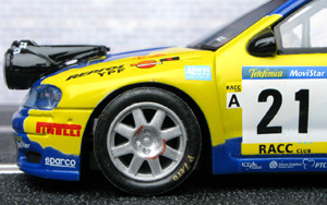 SCX 60720 Seat Cordoba - #21 MoviStar. DNF, Rally Catalunya-Costa Brava 2001. Salvador Cañellas / Alberto Sanchis - 10
