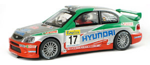 SCX 60840 Hyundai Accent WRC - #17 Castrol. DNF, Rallye Monte-Carlo 2002. Armin Schwarz / Manfred Hiemer