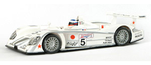 SCX 61300 Audi R8 - #5 Audi Sport Japan. 7th place, Le Mans 24 Hours 2002. Hiroki Katou / Yannick Dalmas / Seiji Ara